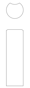 wzór palisady