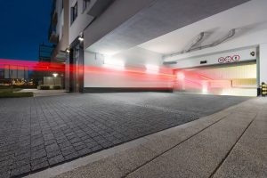 wjazd do garażu kostka granitowa